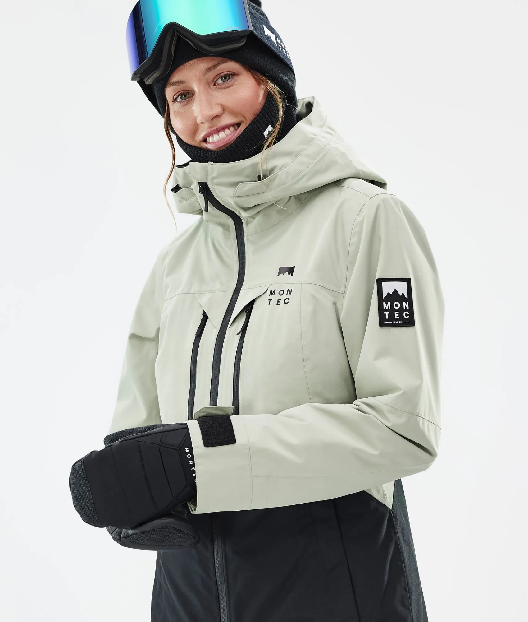 MONTEC Moss W SoftGreen/Black Fashion