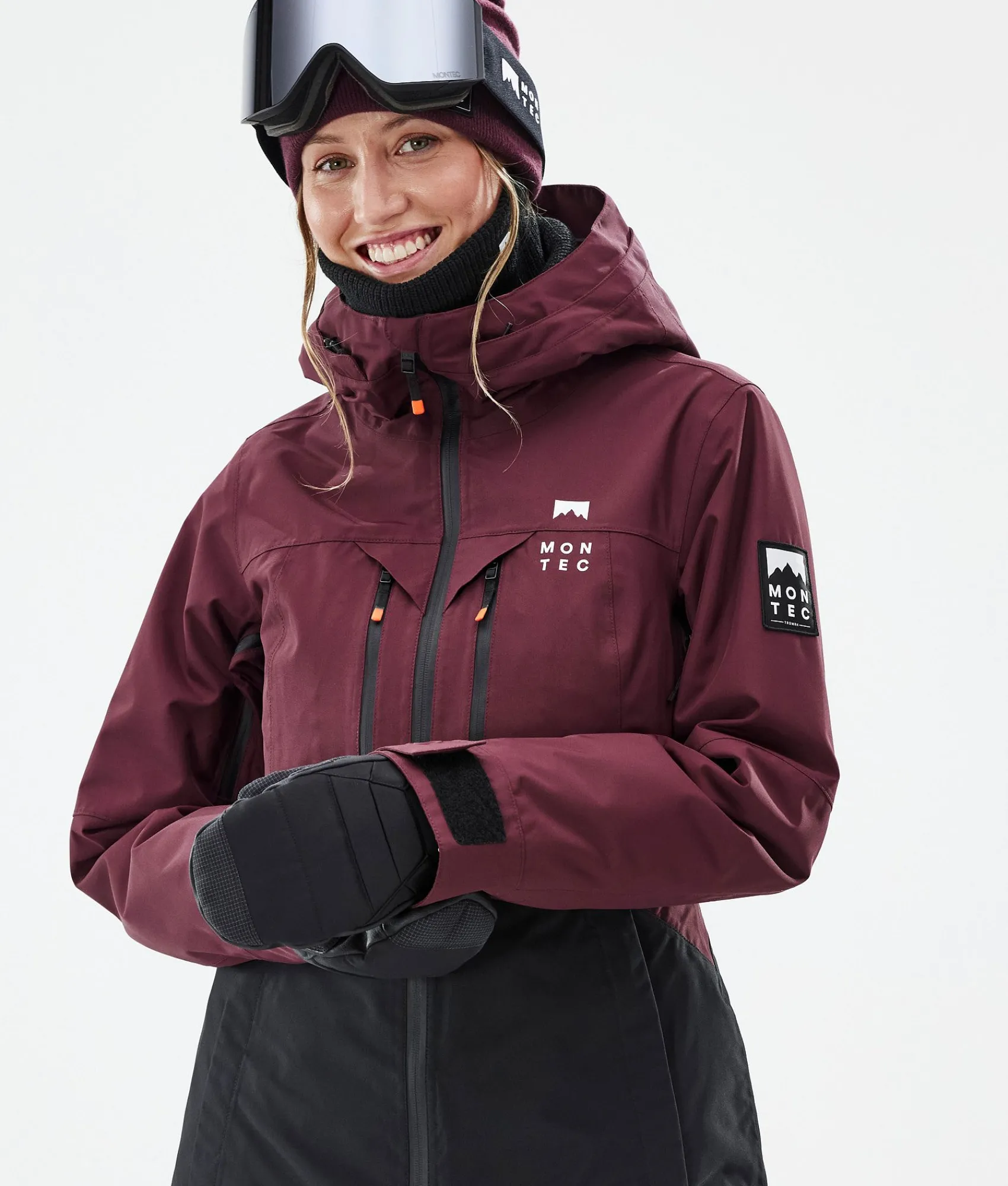 MONTEC Moss W Burgundy/Black Online
