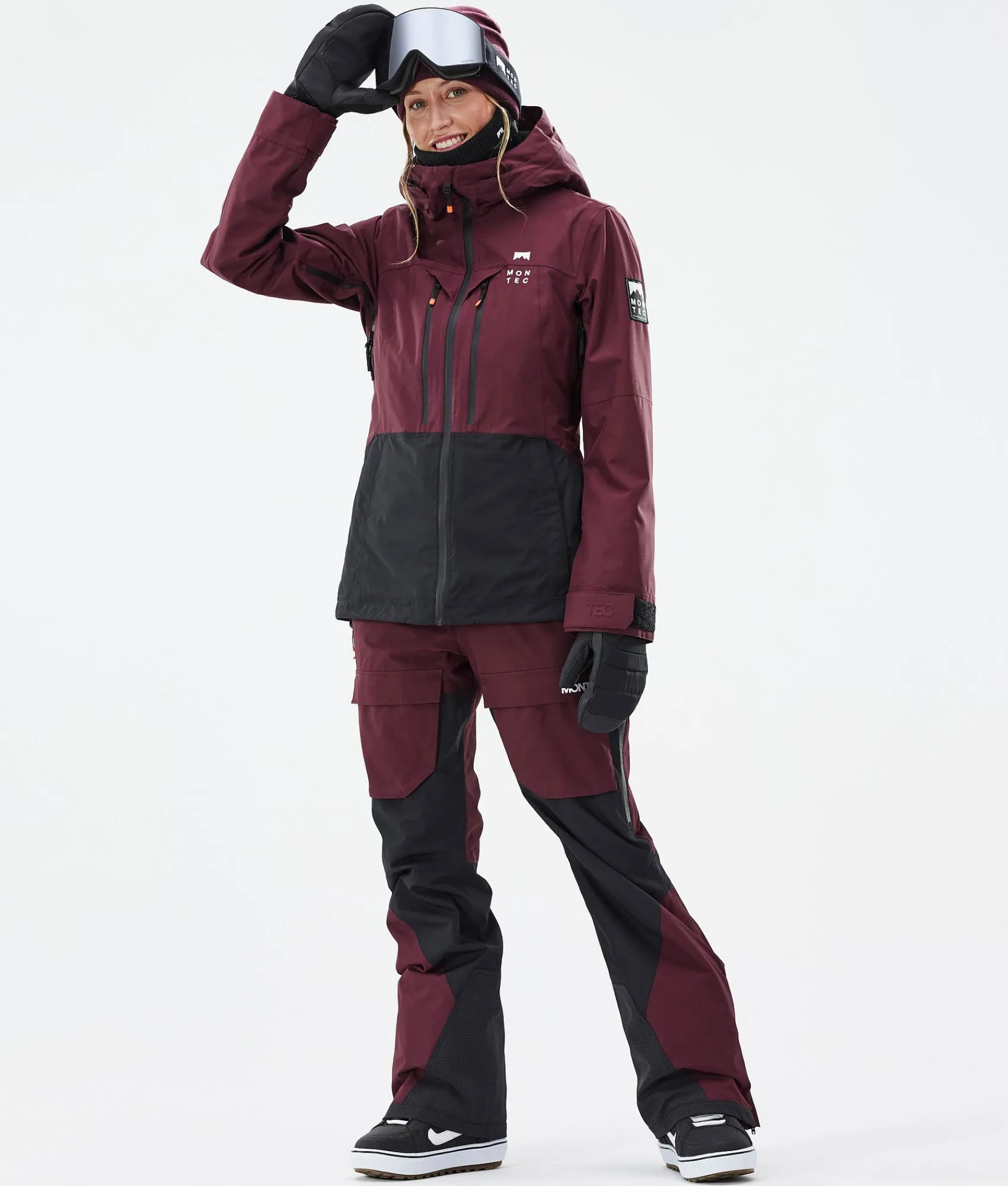 MONTEC Moss W Burgundy/Black Online