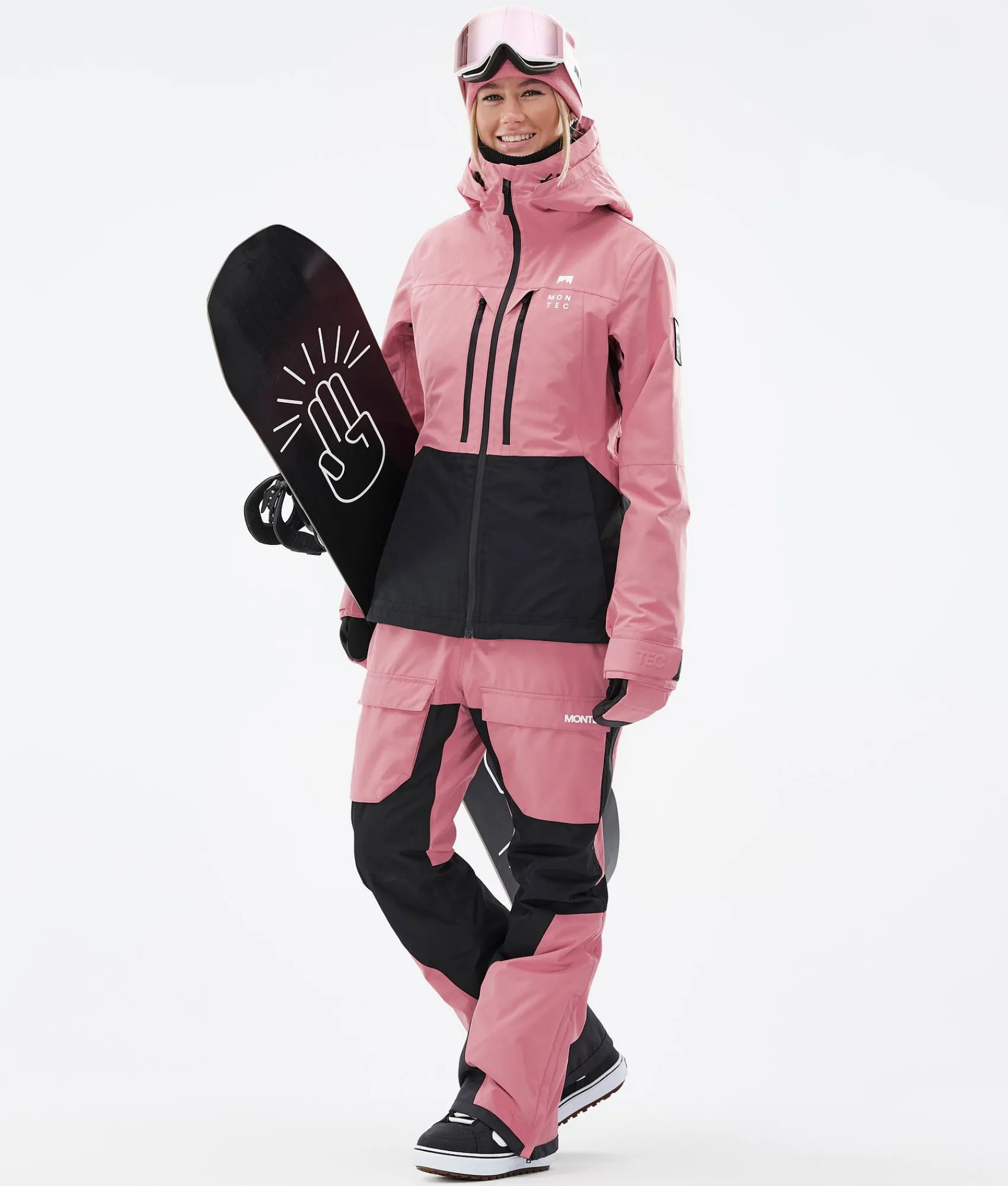 MONTEC Moss W Pink/Black Outlet