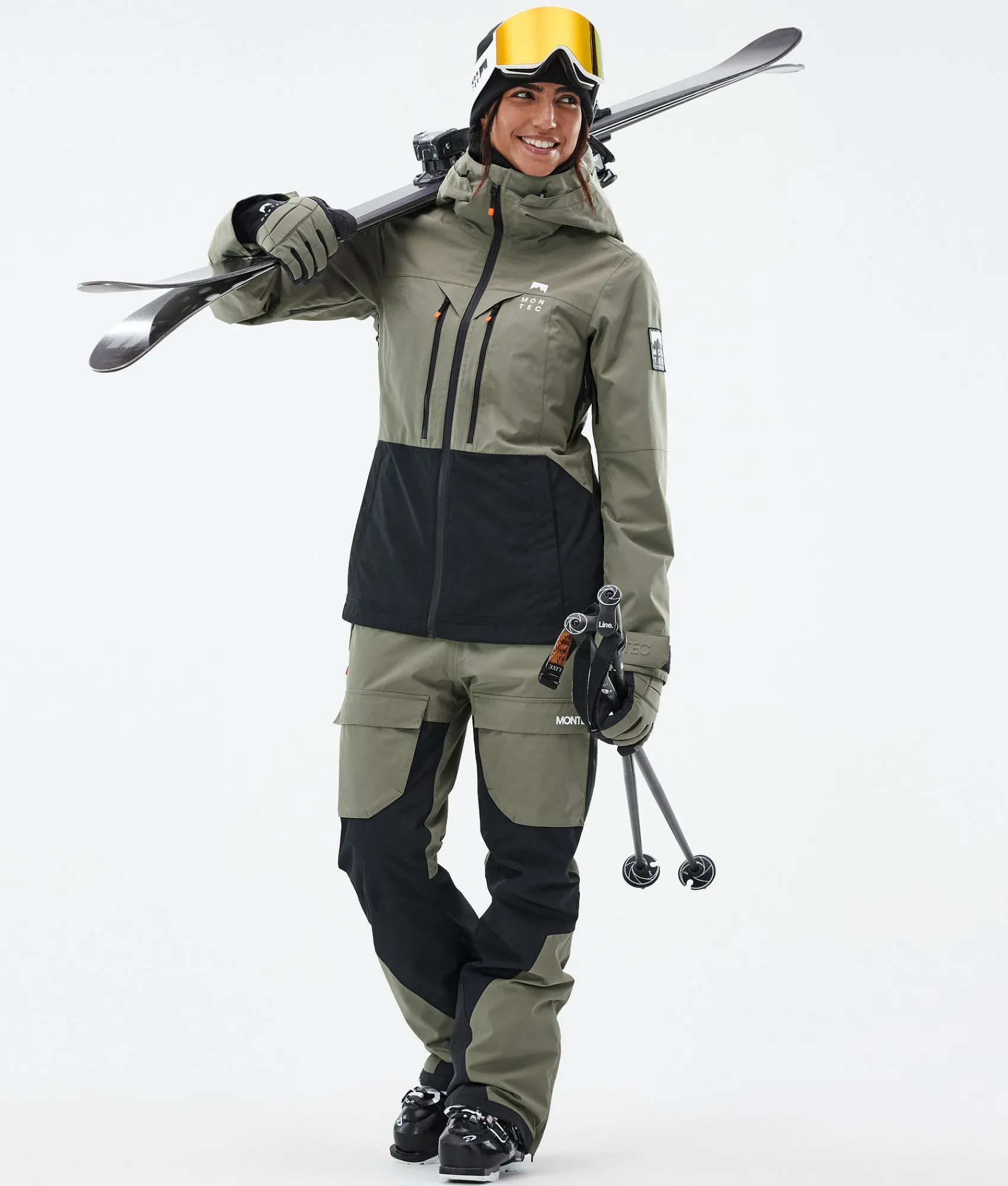 MONTEC Moss W Greenish/Black Cheap
