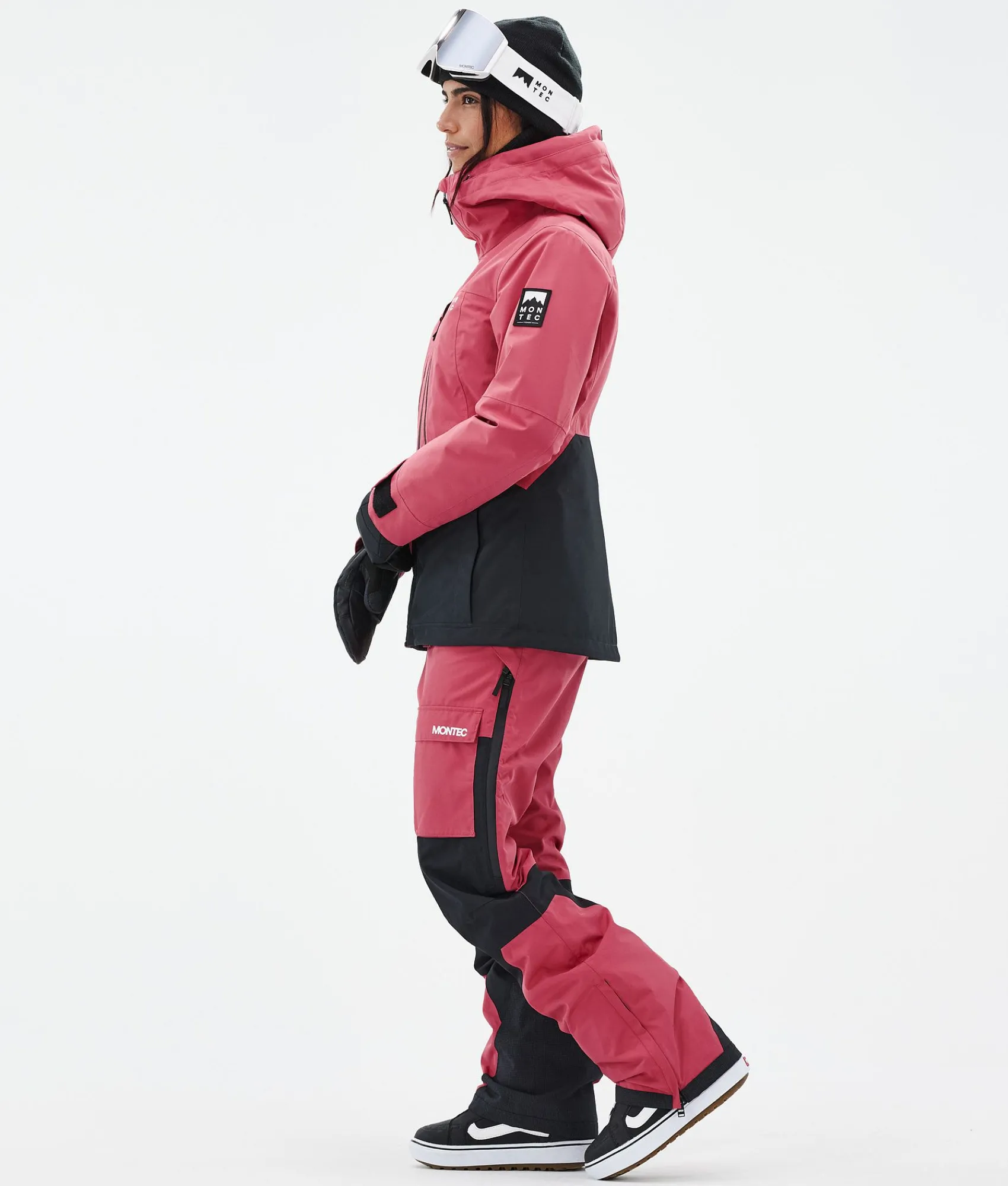 MONTEC Moss W LightRed/Black Flash Sale