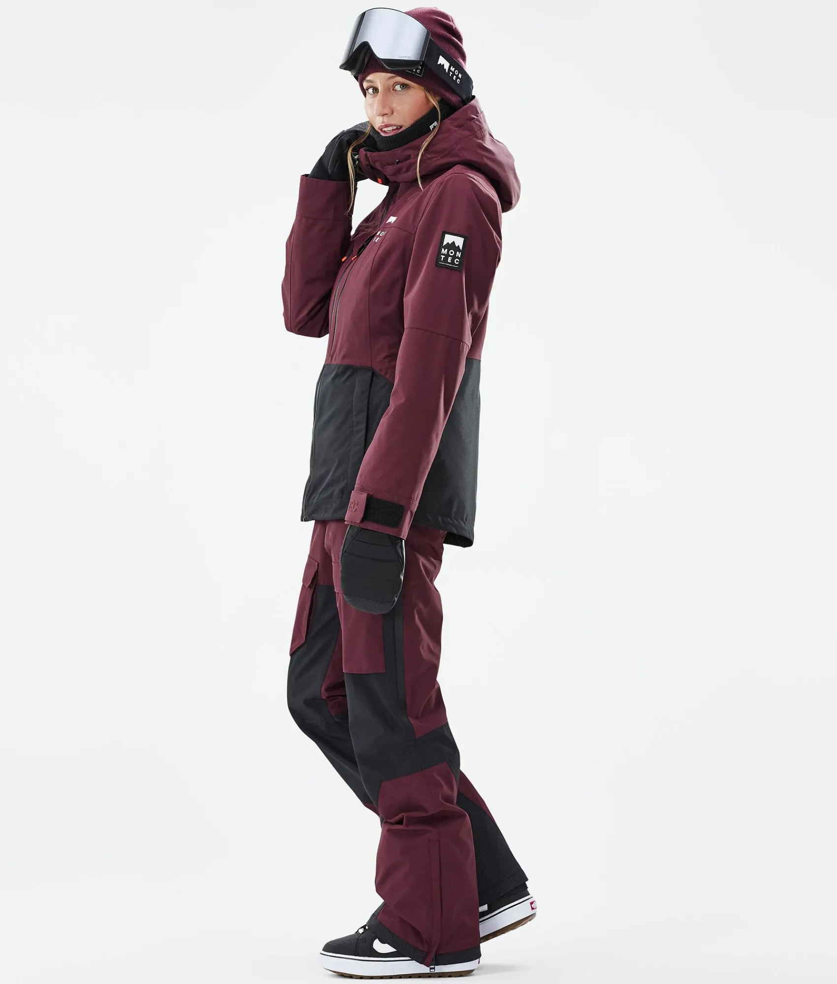MONTEC Moss W Burgundy/Black Online
