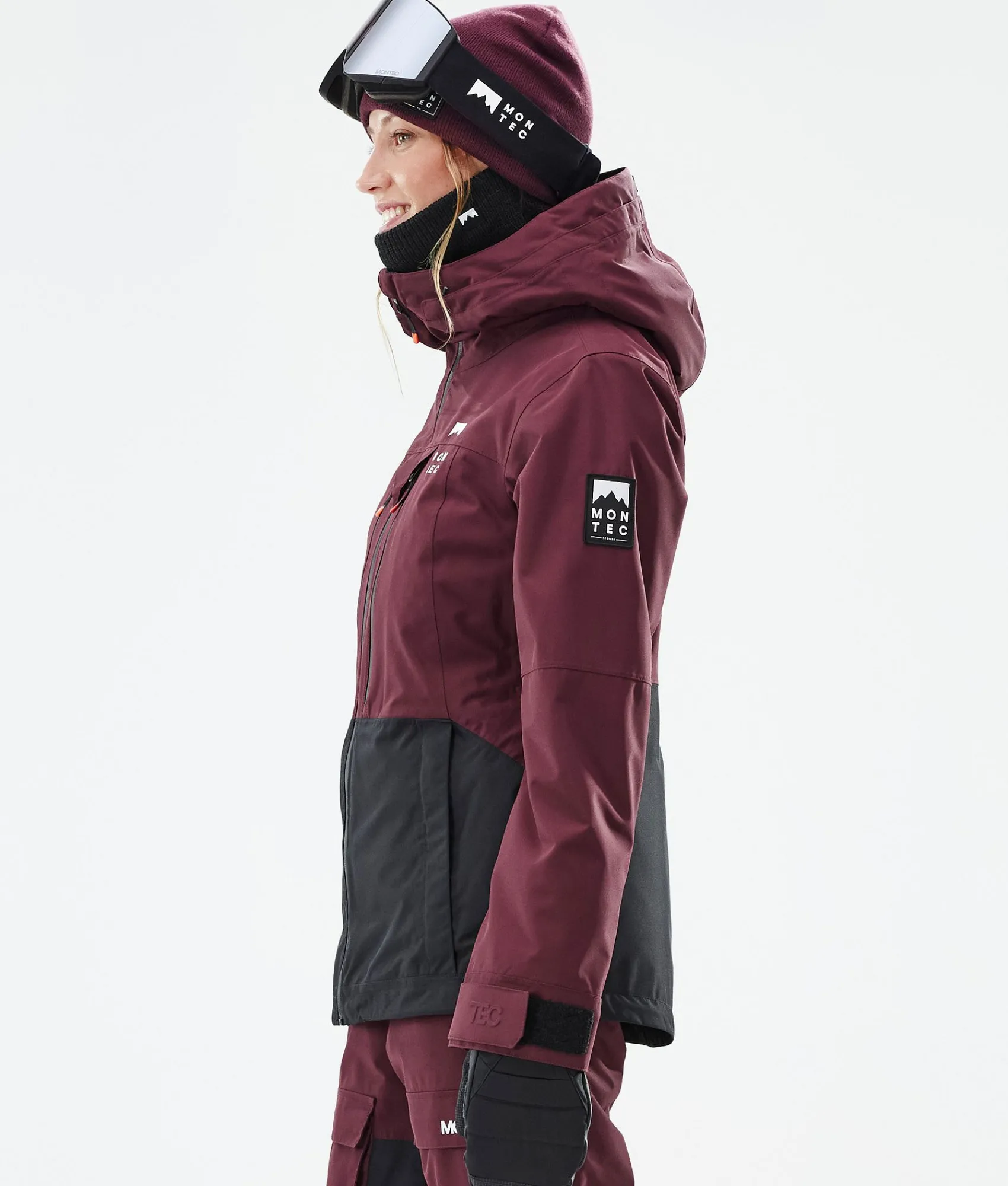MONTEC Moss W Burgundy/Black Online