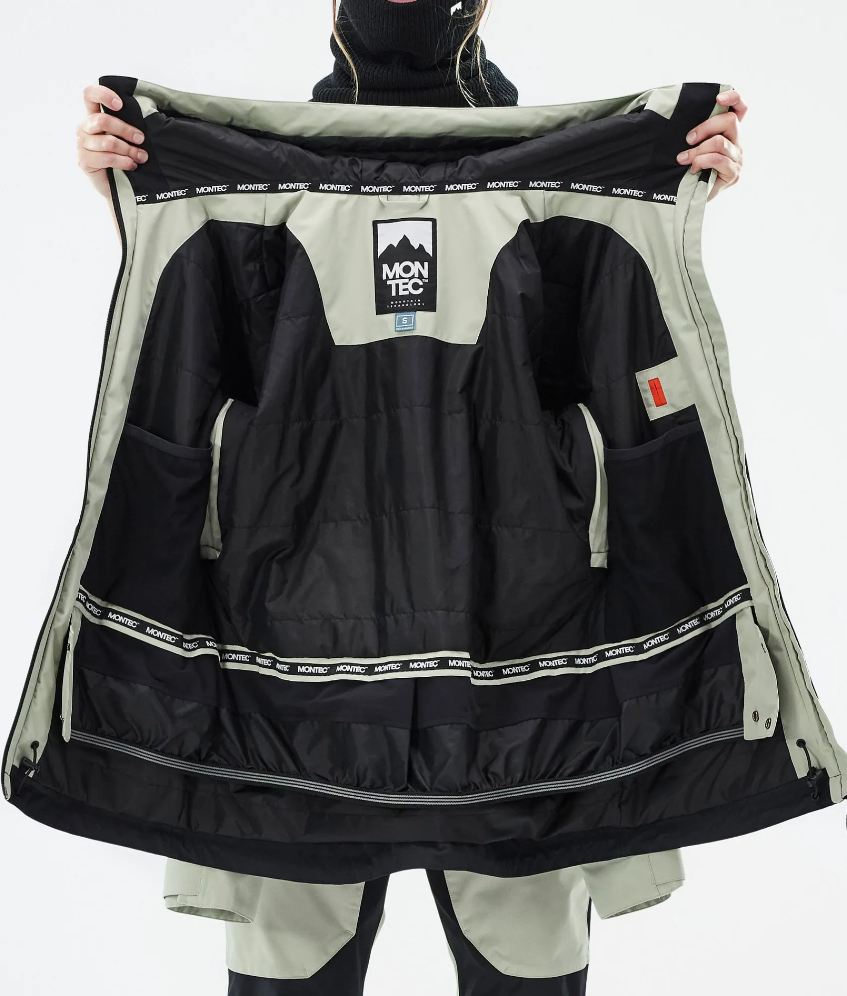 MONTEC Moss W SoftGreen/Black Fashion