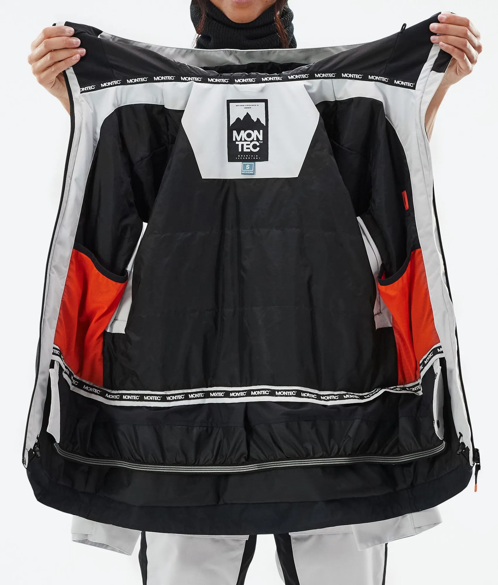 MONTEC Moss W LightGrey/Black Clearance